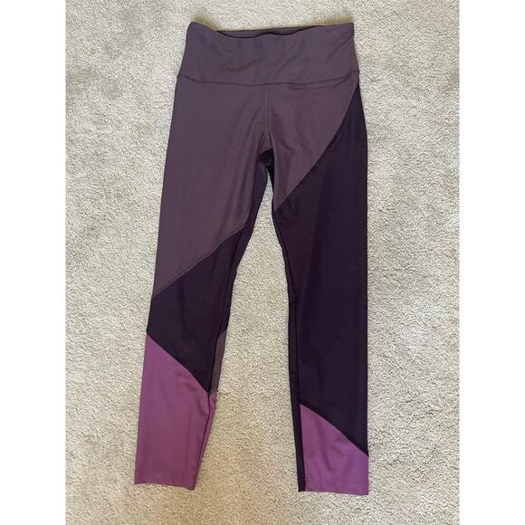 Vogo Athletica Purple Print Leggings - Picture 1 of 3
